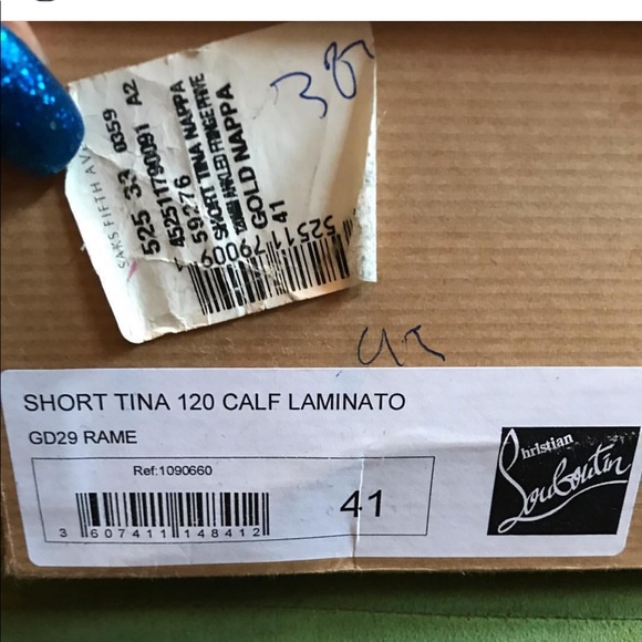 Christian Louboutin Forever Tina Peep toe 41 - Picture 8 of 10